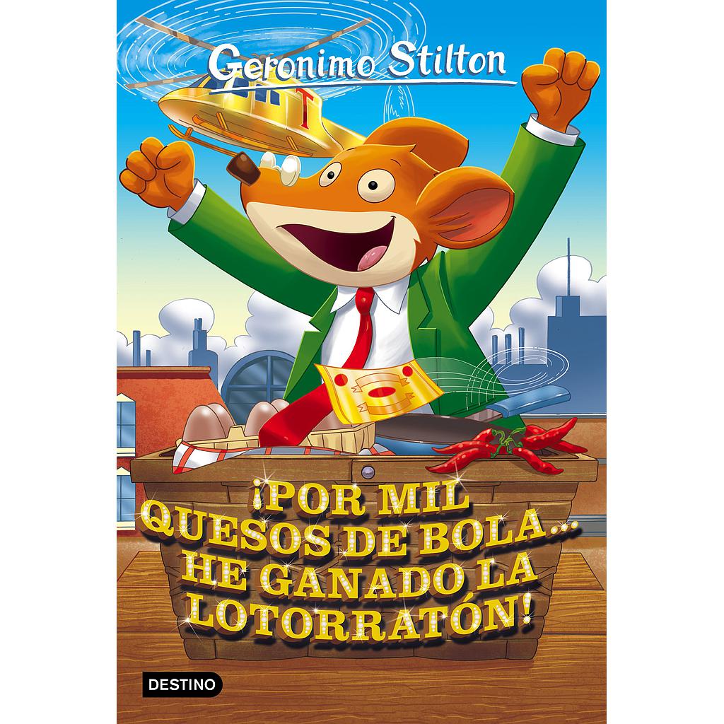 ¡Por mil quesos de bola... he ganado la lotorratón!