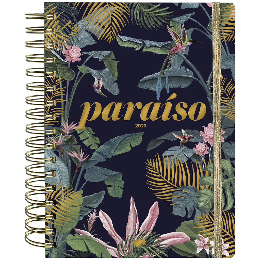 Agenda anual semana vista 2023 La Vecina Rubia