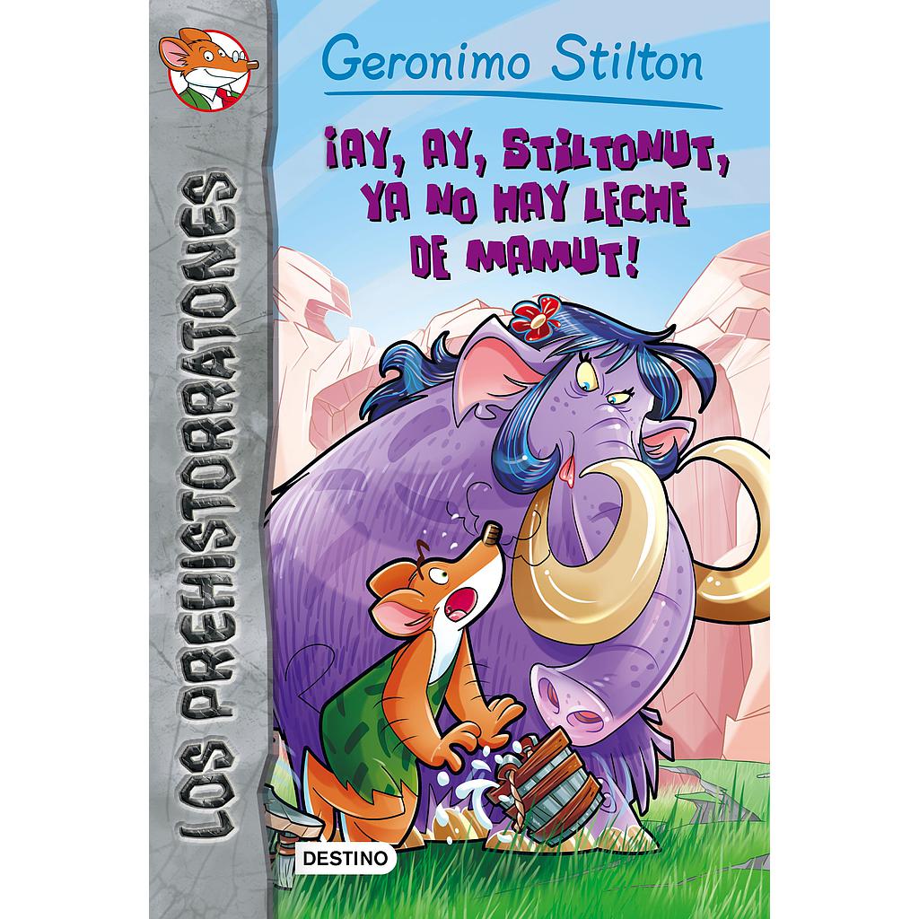 ¡Ay, ay, Stiltonut, ya no hay leche de mamut!