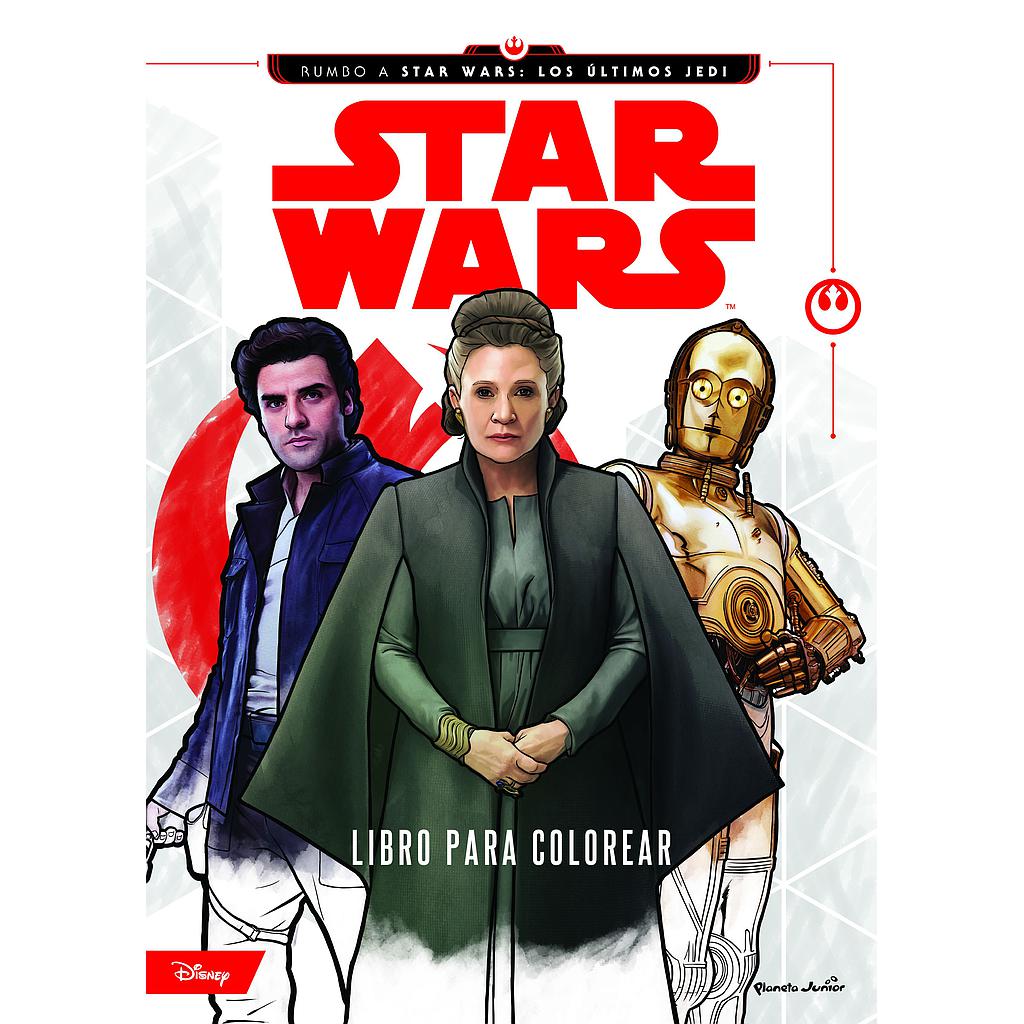 Star Wars. Rumbo a los últimos Jedi. Libro para colorear
