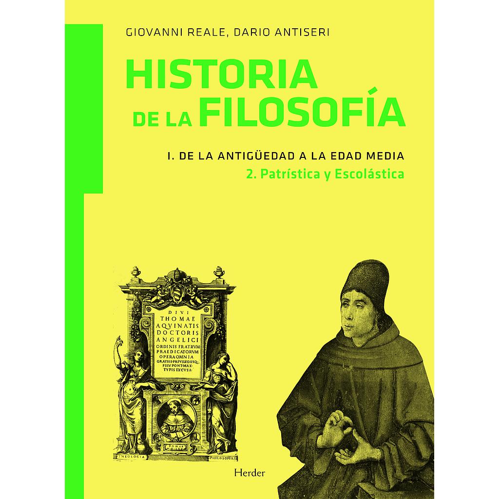Historia de la filosofía I. De la Antigüedad a la Edad Media