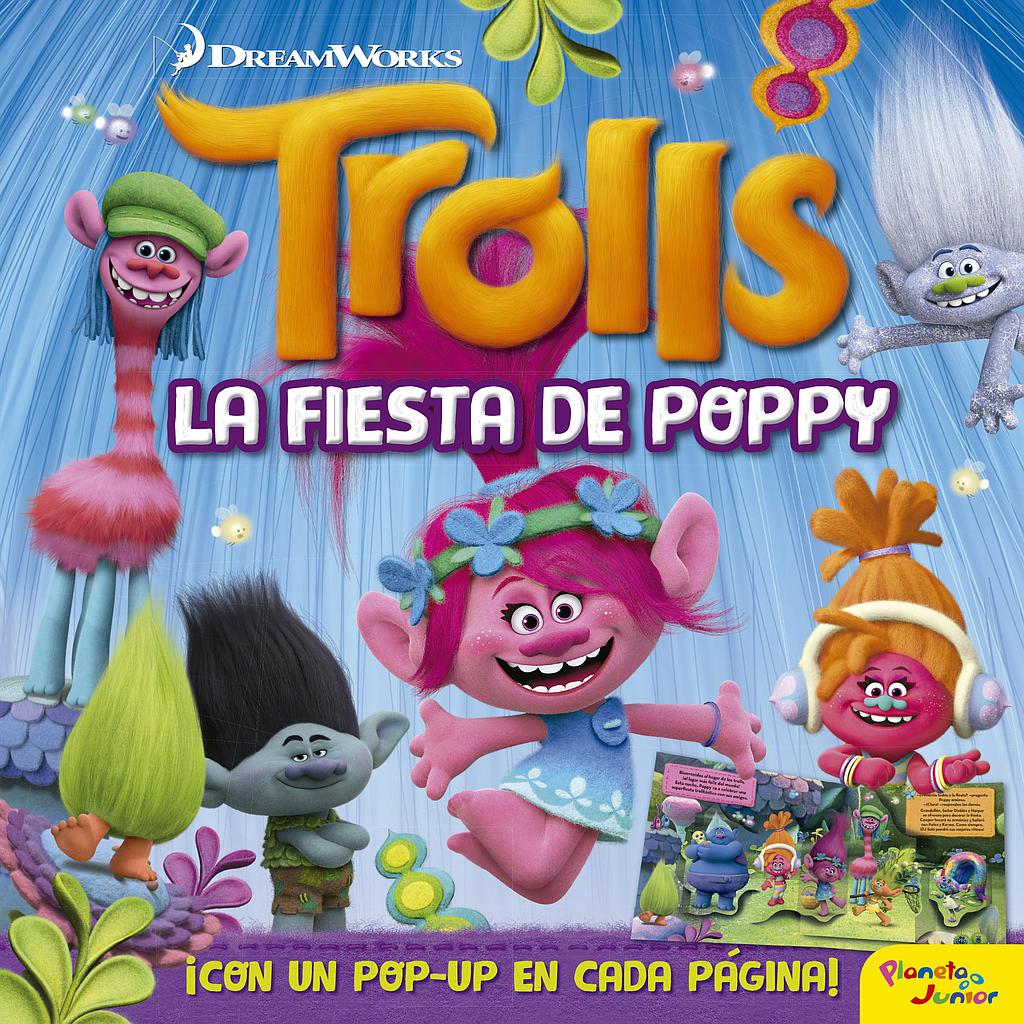 Trolls. La fiesta de Poppy. Libro pop-up