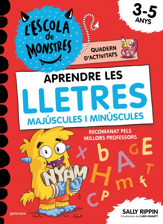 L'Escola de Monstres. Quadern d'activitats - Aprendre les LLETRES majúscules i minúscules