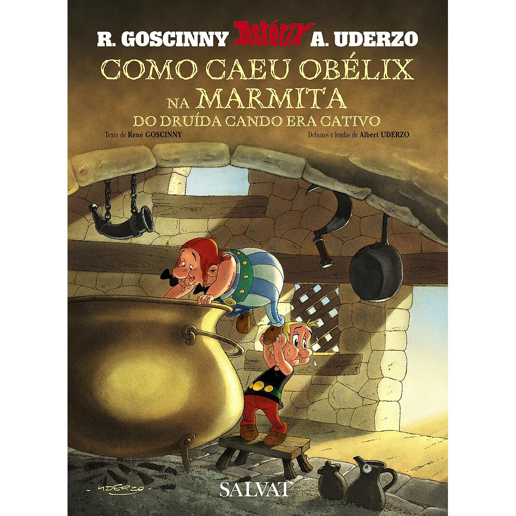 Como caeu Obélix na marmita do druída cando era cativo (galego)