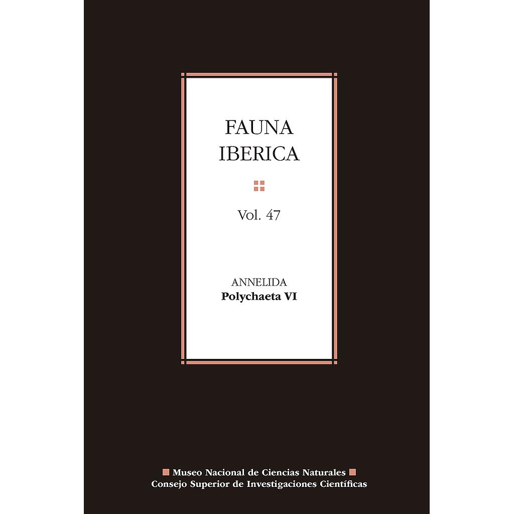 Fauna ibérica. Vol. 47, Annelida : Polychaeta VI