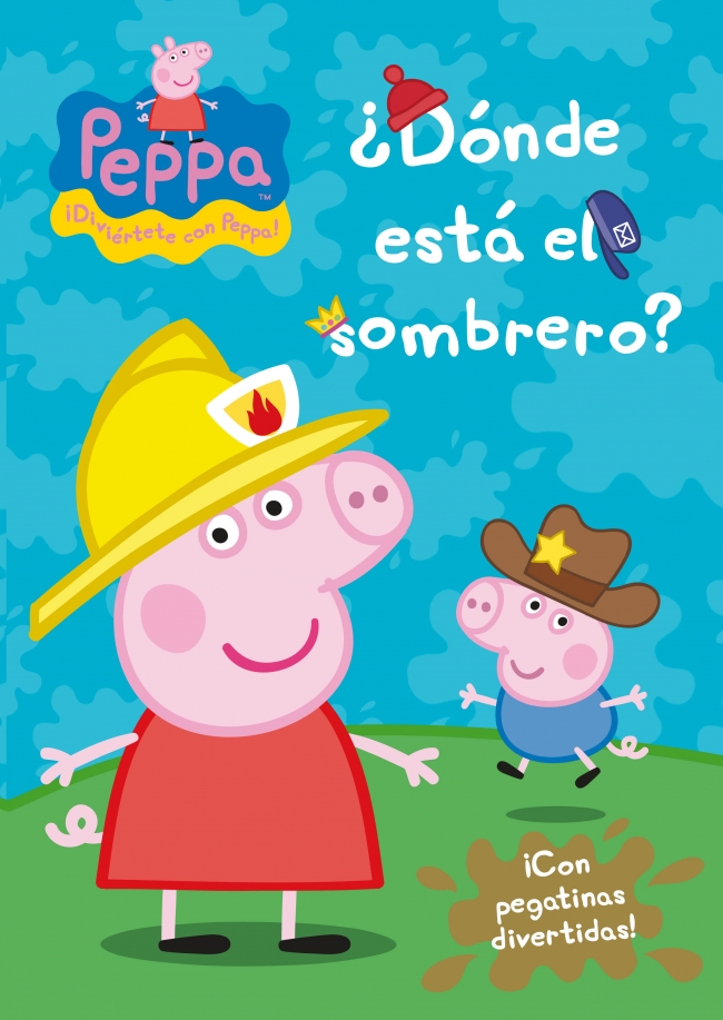 Peppa Pig. Cuaderno de actividades - ¿Dónde está el sombrero?