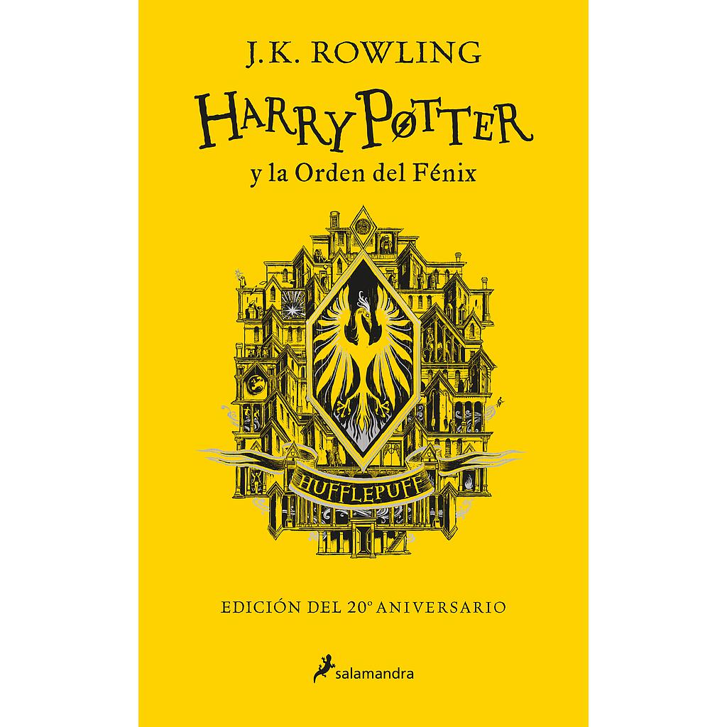  Harry Potter y la Orden del Fénix (edición Hufflepuff del 20º aniversario) (Harry Potter)
