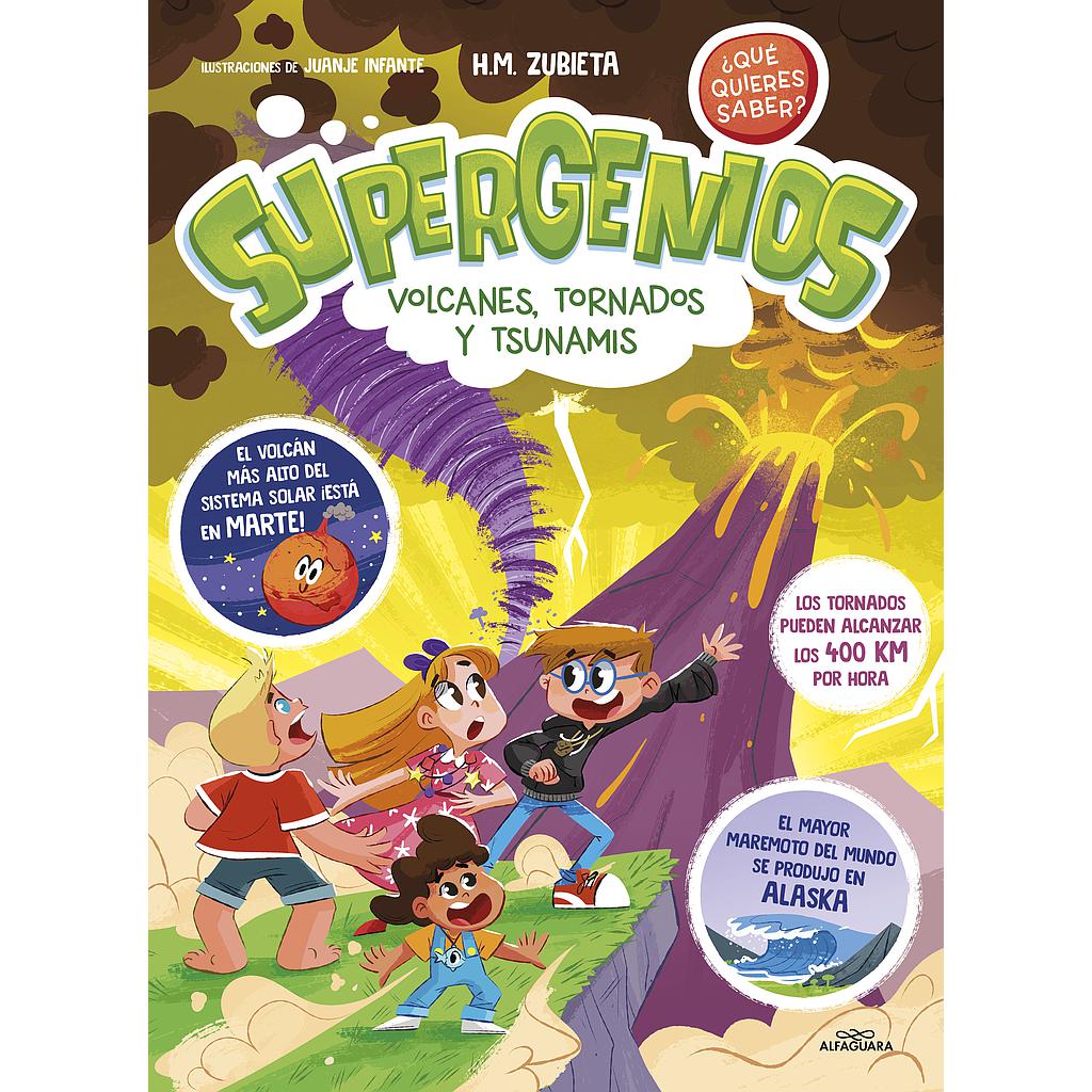 Supergenios: Volcanes, tornados y tsunamis
