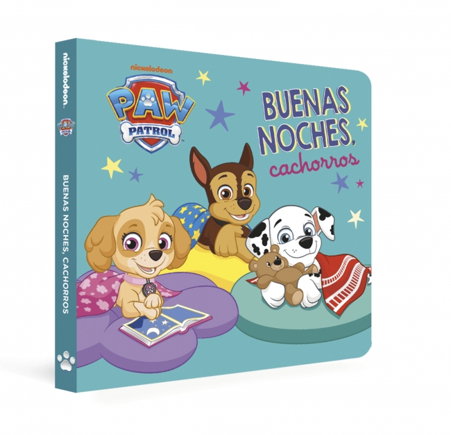 Paw Patrol | Patrulla Canina. Libro de cartón - Buenas noches, cachorros