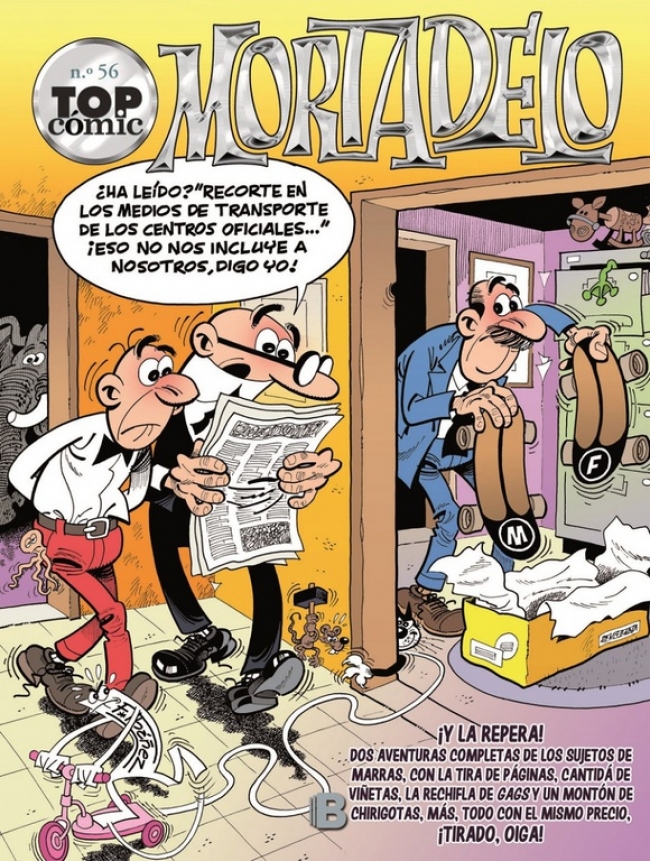 Contrabando | ¡Tijeretazo! (Top Cómic Mortadelo 56)