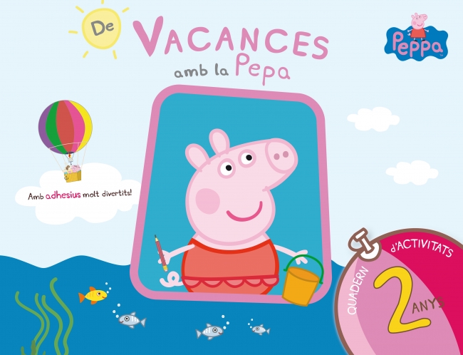 Peppa Pig. Quadern de vacances 2 anys - De vacances amb la Pepa