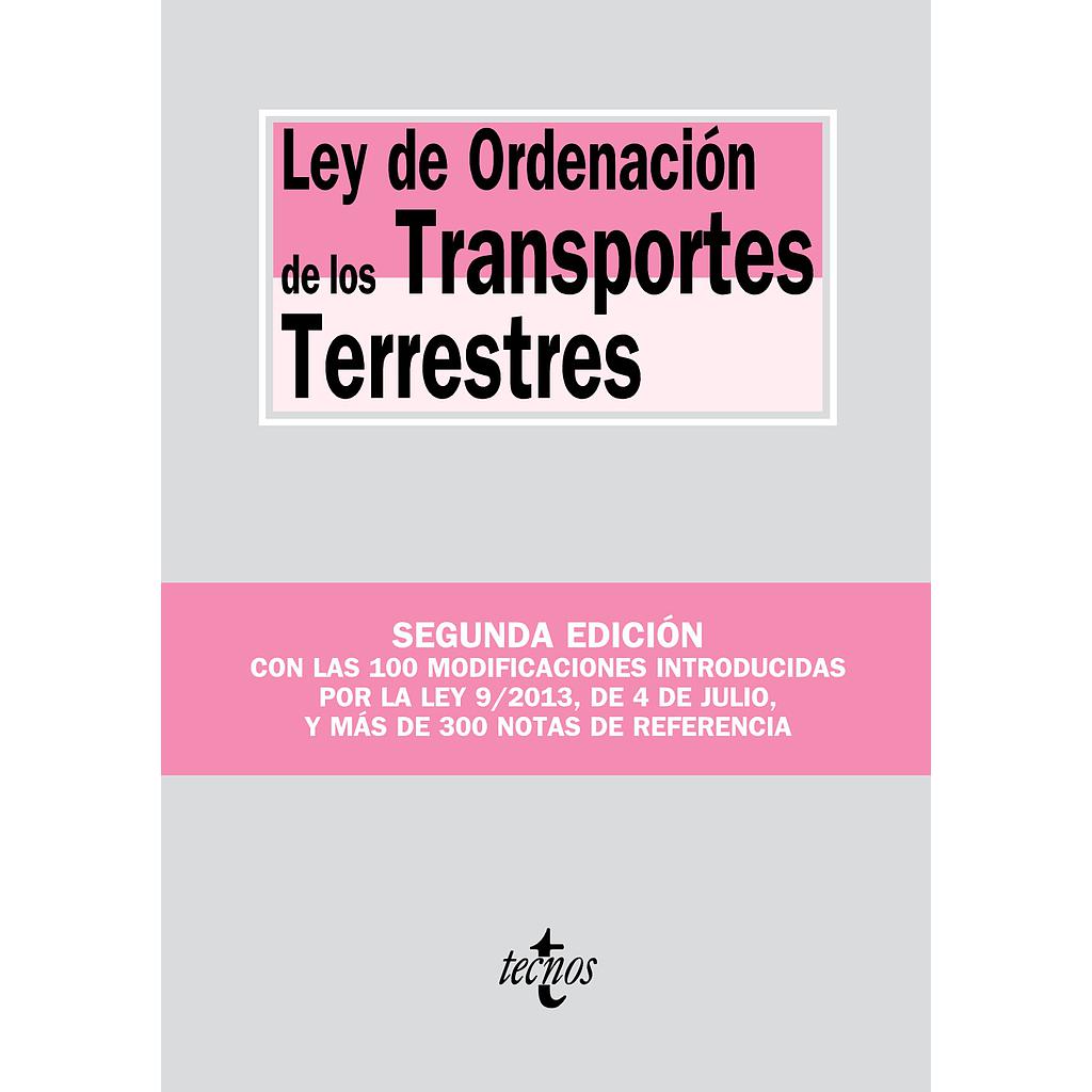 Ley de Ordenación de los Transportes Terrestres