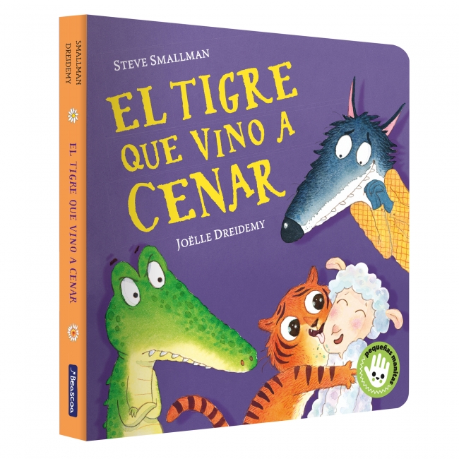 El tigre que vino a cenar (La ovejita que vino a cenar. Libro de cartón)