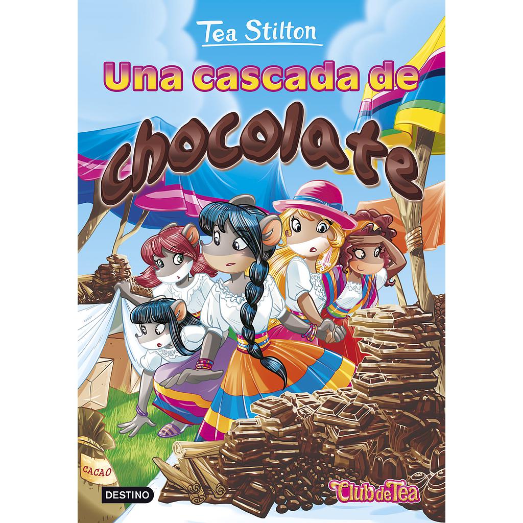 Una cascada de chocolate
