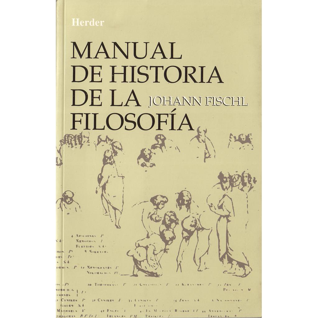 Manual de Historia de la Filosofía