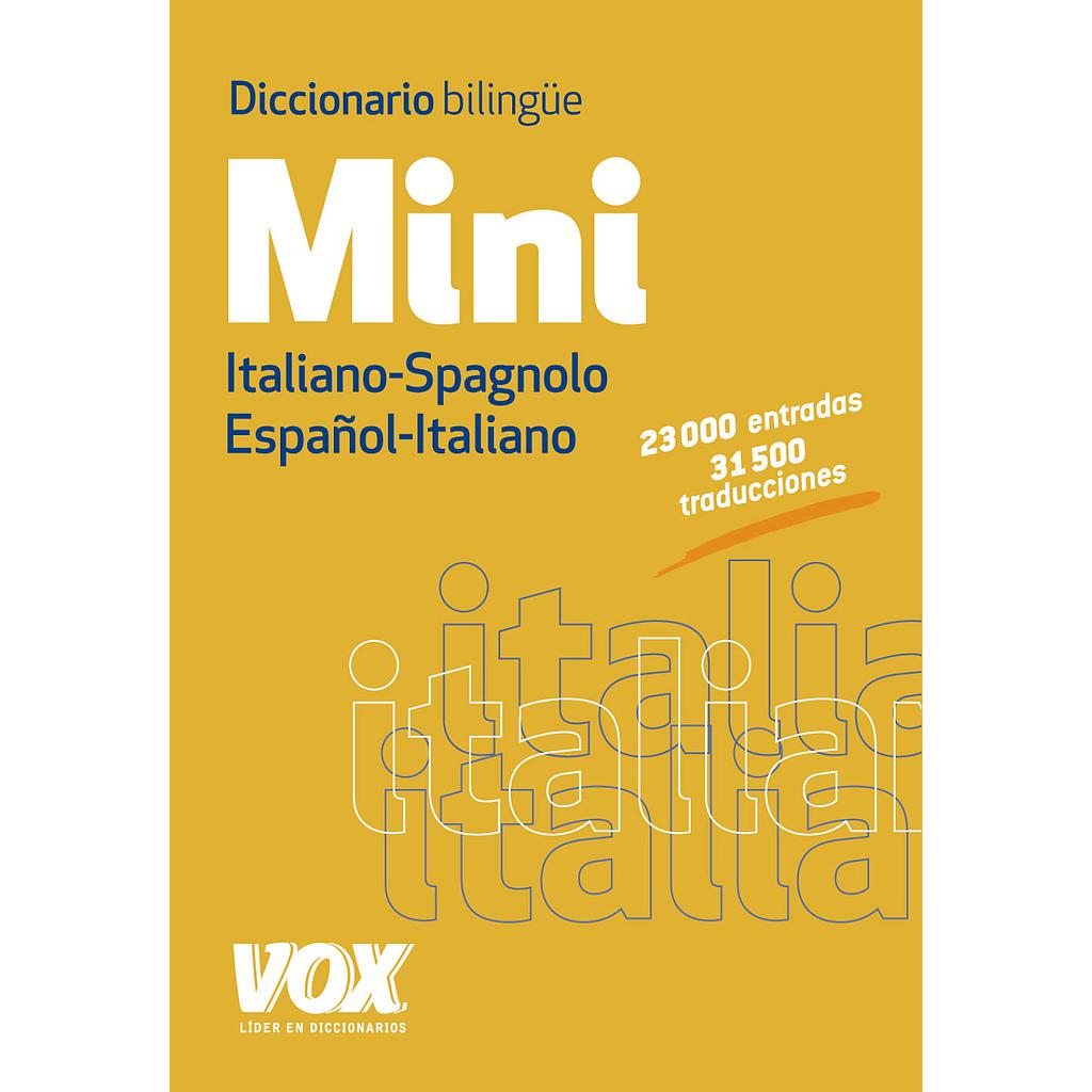 Diccionario Mini Español-Italiano / Italiano-Spagnolo