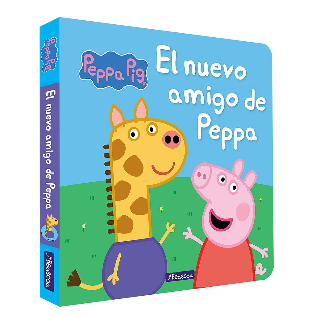 Peppa Pig. Libro de cartón - El nuevo amigo de Peppa
