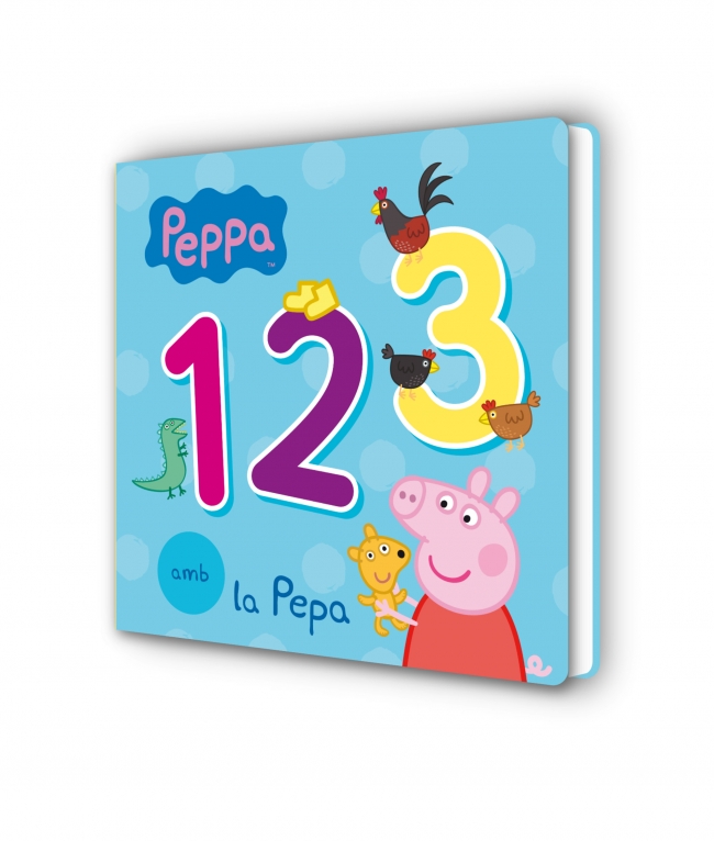 Peppa Pig. Llibre de cartró - 123 amb la Pepa