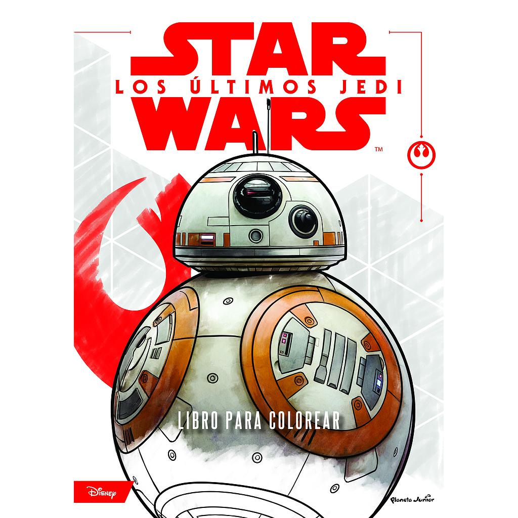 Star Wars. Los últimos Jedi. Libro para colorear