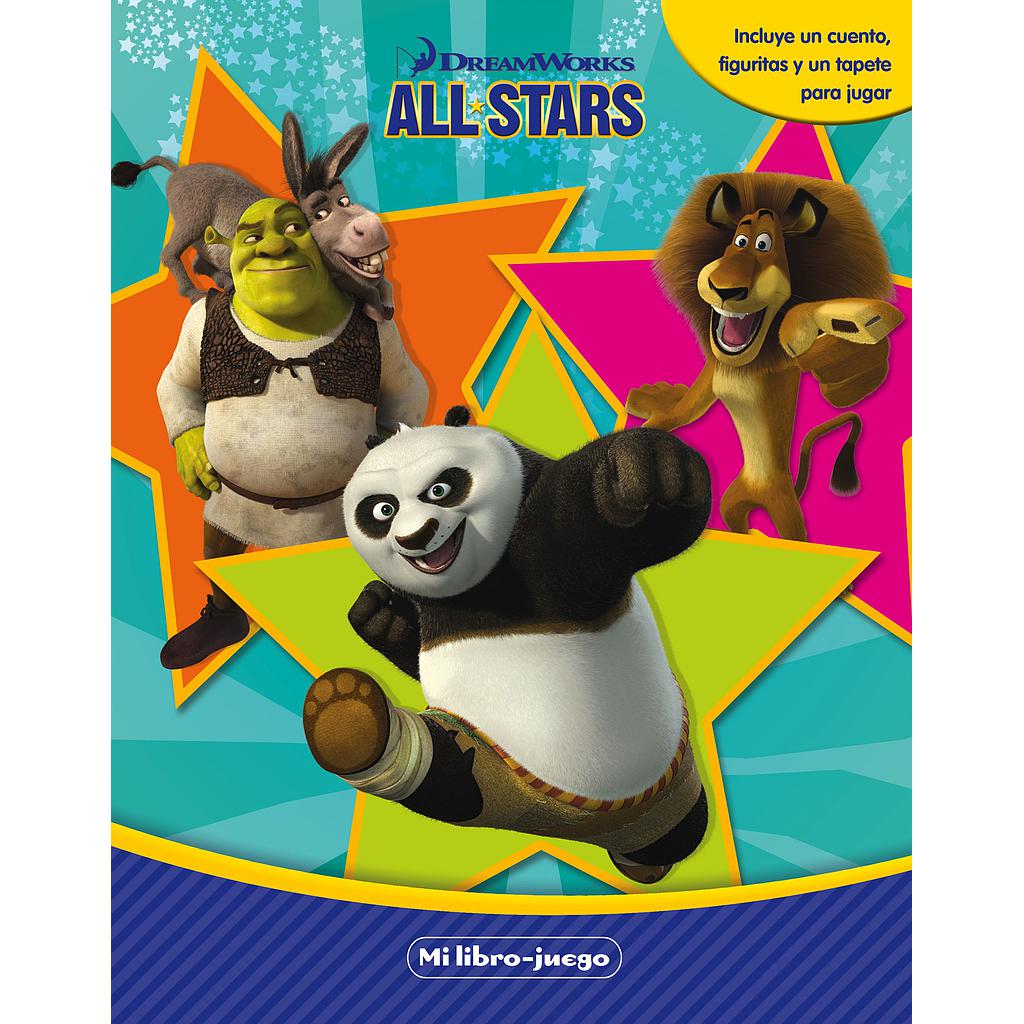 Dreamworks. All Stars. Mi libro-juego