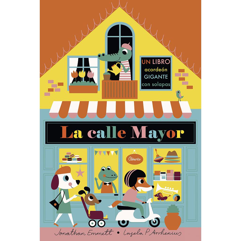 La calle Mayor. Libro acordeón