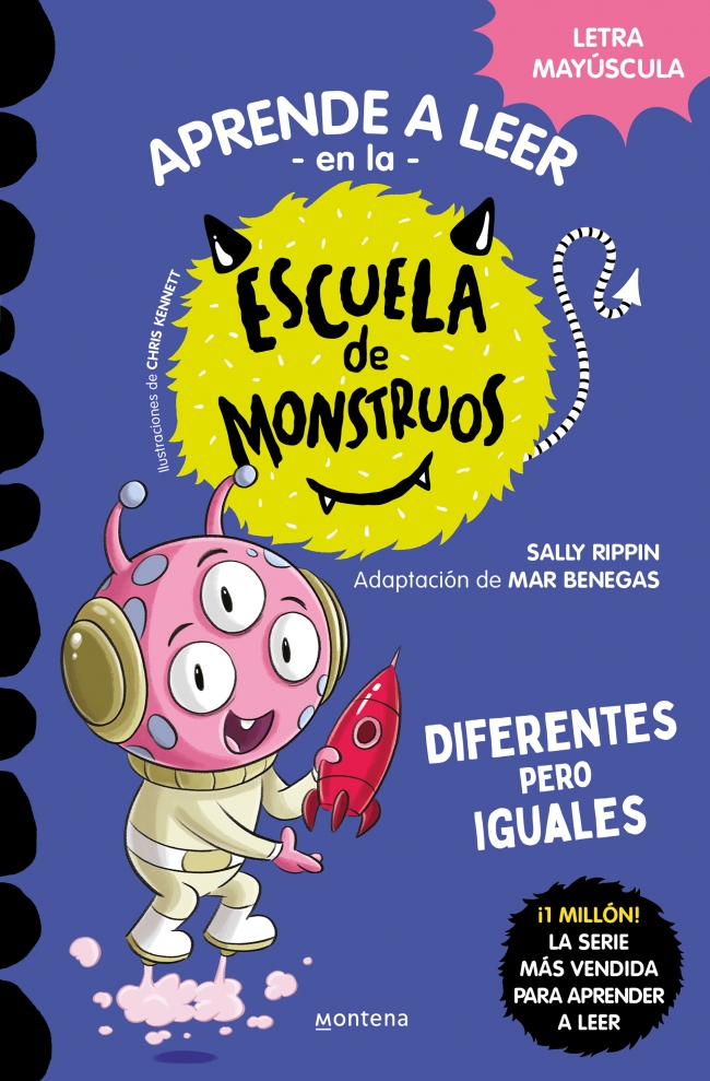 Aprender a leer en la Escuela de Monstruos 17 - Diferentes pero iguales