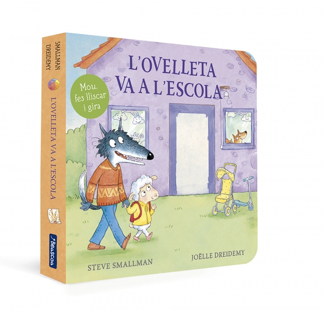 L'ovelleta va a l'escola (L'ovelleta que va venir a sopar. Llibre de cartró amb mecanismes)