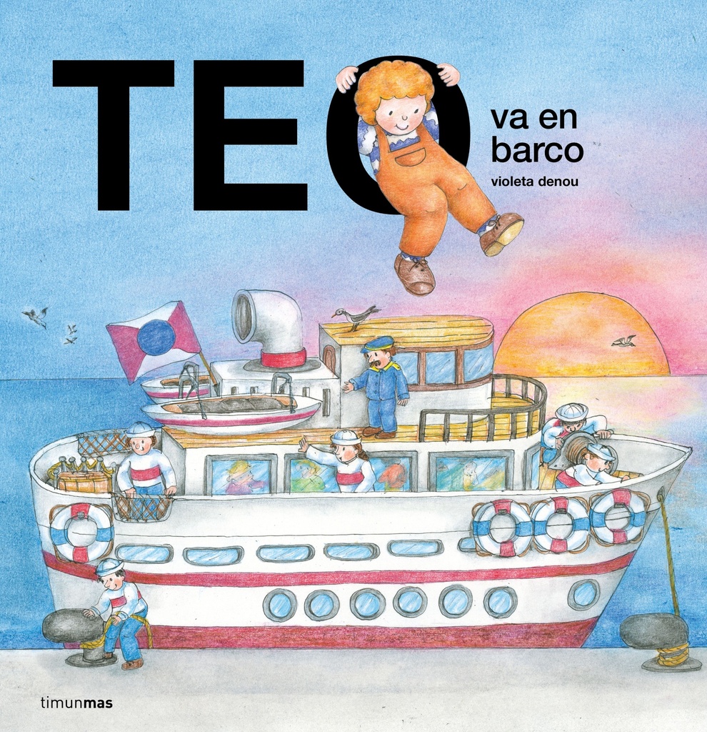 Teo va en barco