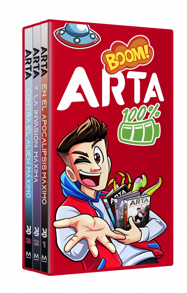 Arta Game - Edición especial estuche con: ARTA en el apocalipsis máximo | ARTA y la invasión máxima | ARTA contra el alien máximo