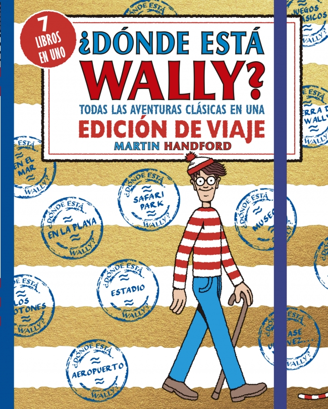 ¿Dónde está Wally? Todas las aventuras clásicas de Wally en una edición de viaje