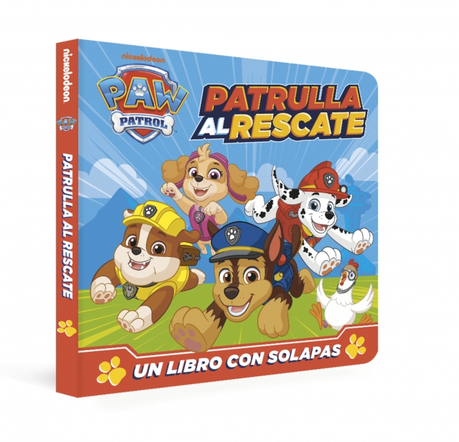 Paw Patrol | Patrulla Canina. Libro de cartón con solapas - Patrulla al rescate