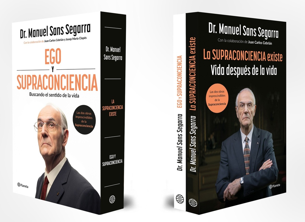 Estuche Dr. Sans Segarra (La Supraconciencia existe + Ego y Supraconciencia)