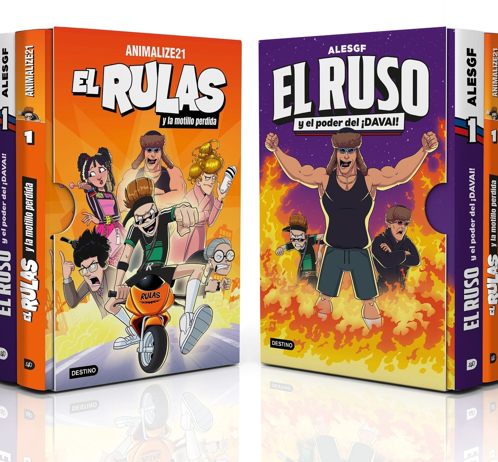 Estuche El Rulas 1 + El Ruso 1