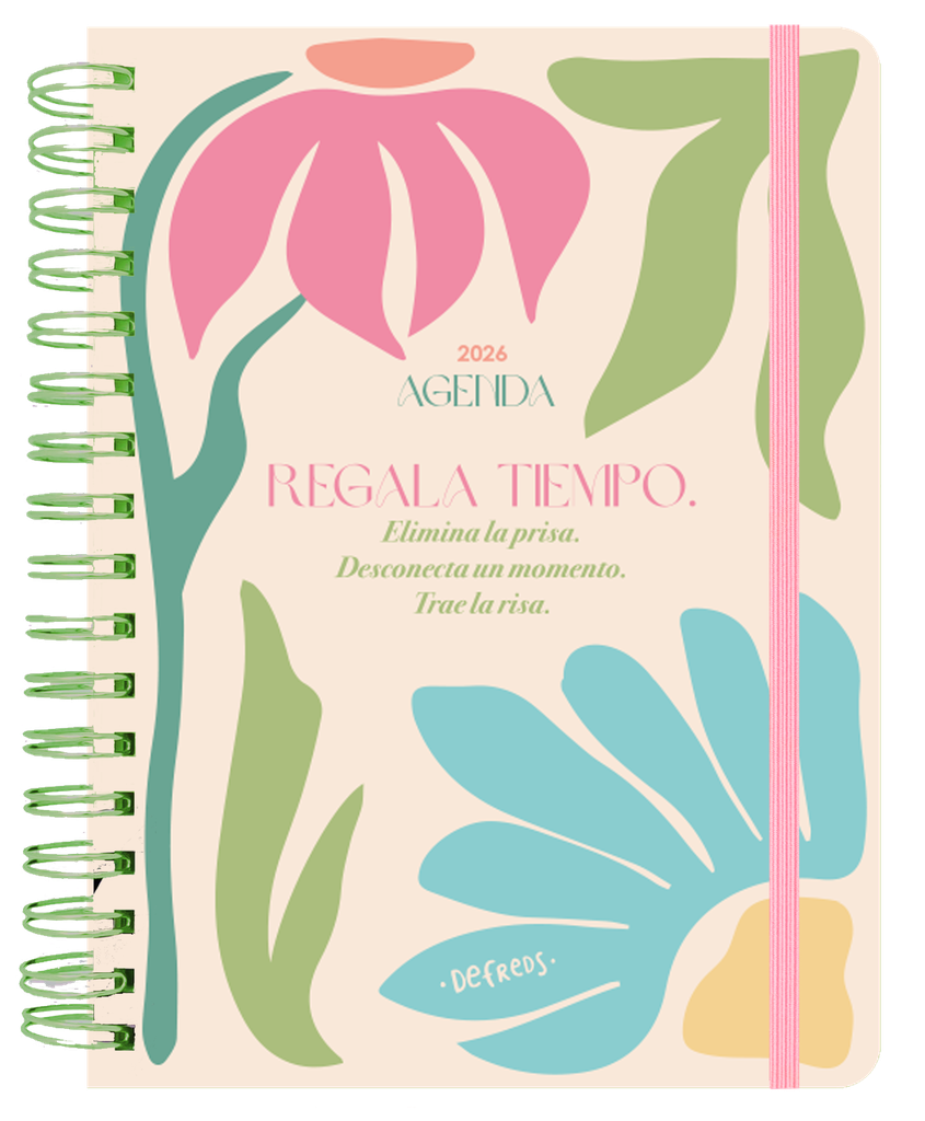 Agenda anual semanal 2026 Defreds