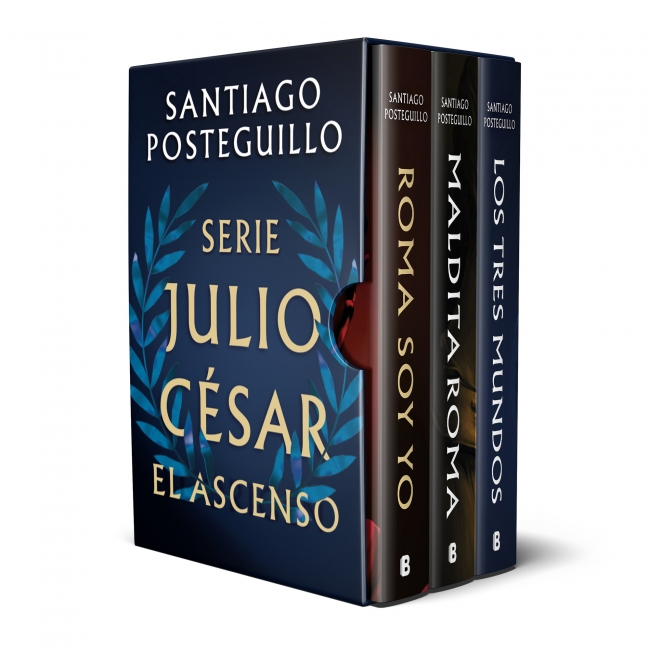 Serie Julio César: El ascenso (edición estuche con: Roma soy yo | Maldita Roma | Los tres mundos)