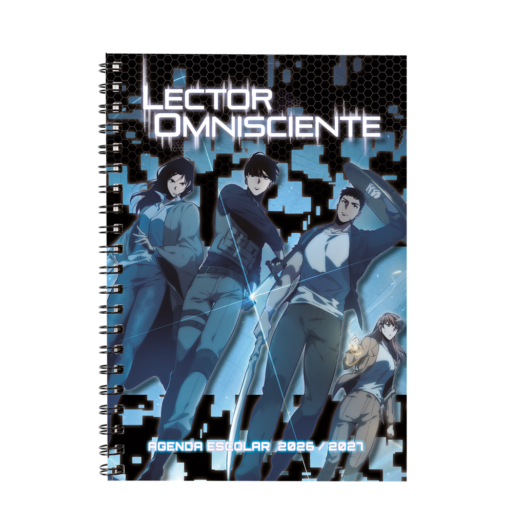 Agenda escolar semanal 2026-2027 Lector Omnisciente