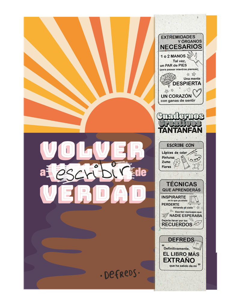 Cuaderno creativo: Volver a escribir de verdad