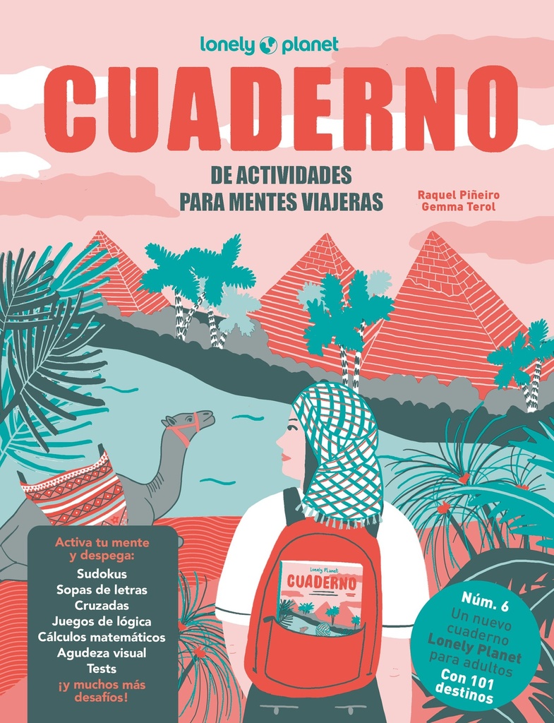 Cuaderno de actividades para mentes viajeras vol.6