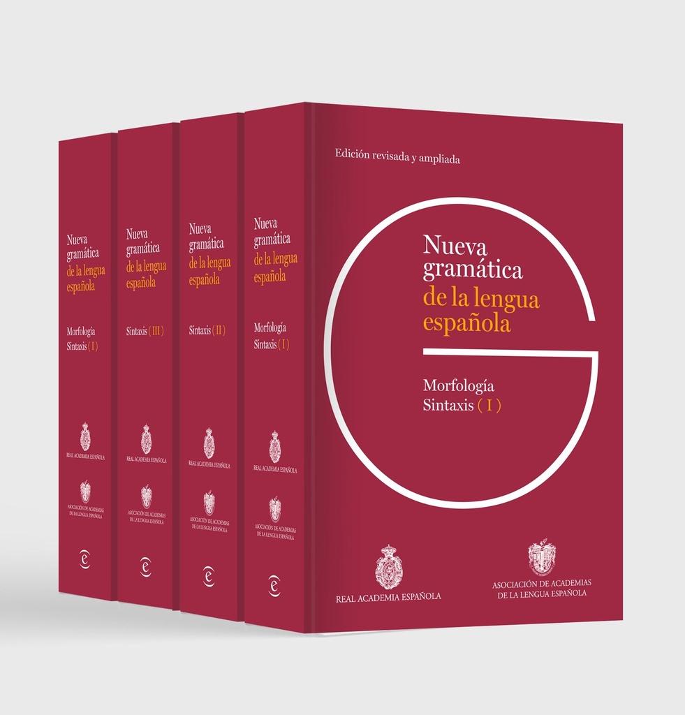 Nueva gramática de la lengua española. Edición revisada y ampliada PACK 4 TOMOS