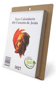 Taco Calendario del Corazón de Jesús - Grande - 2027