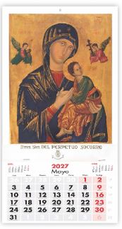 Calendario de pared lámina Romana 2027