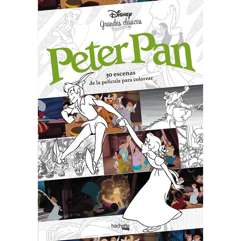 Grandes clásicos para colorear. Peter Pan