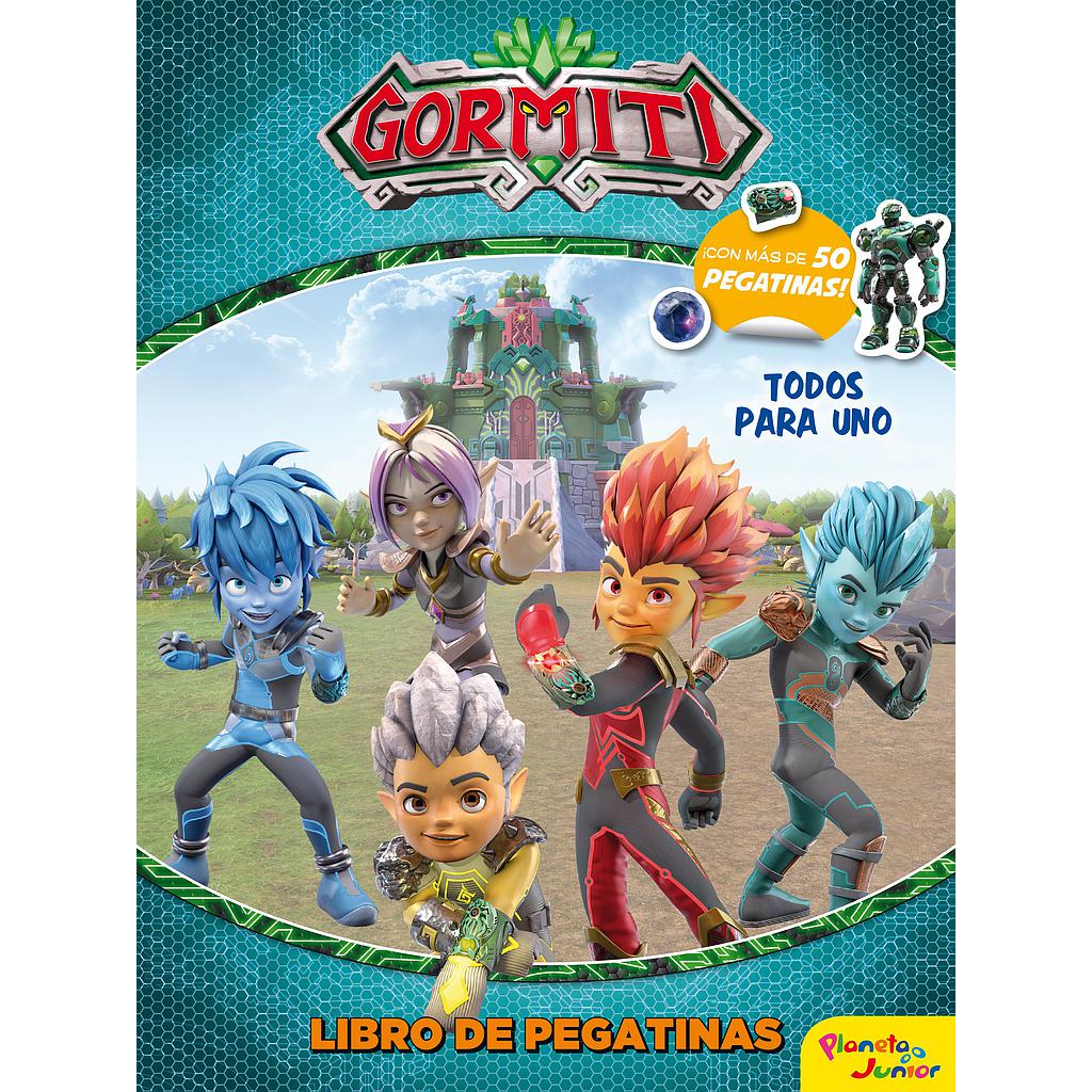Gormiti. Libro de pegatinas. Todos para uno