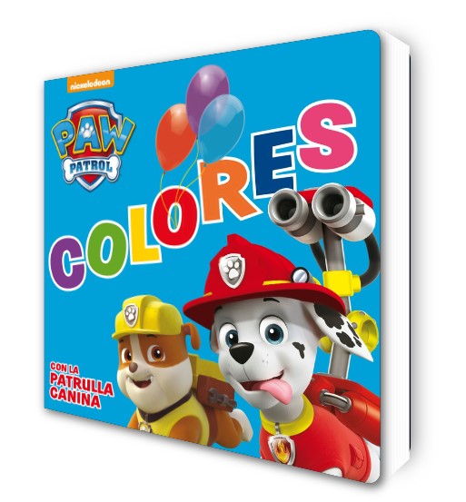 Paw Patrol | Patrulla Canina. Libro de cartón - Colores con la Patrulla Canina