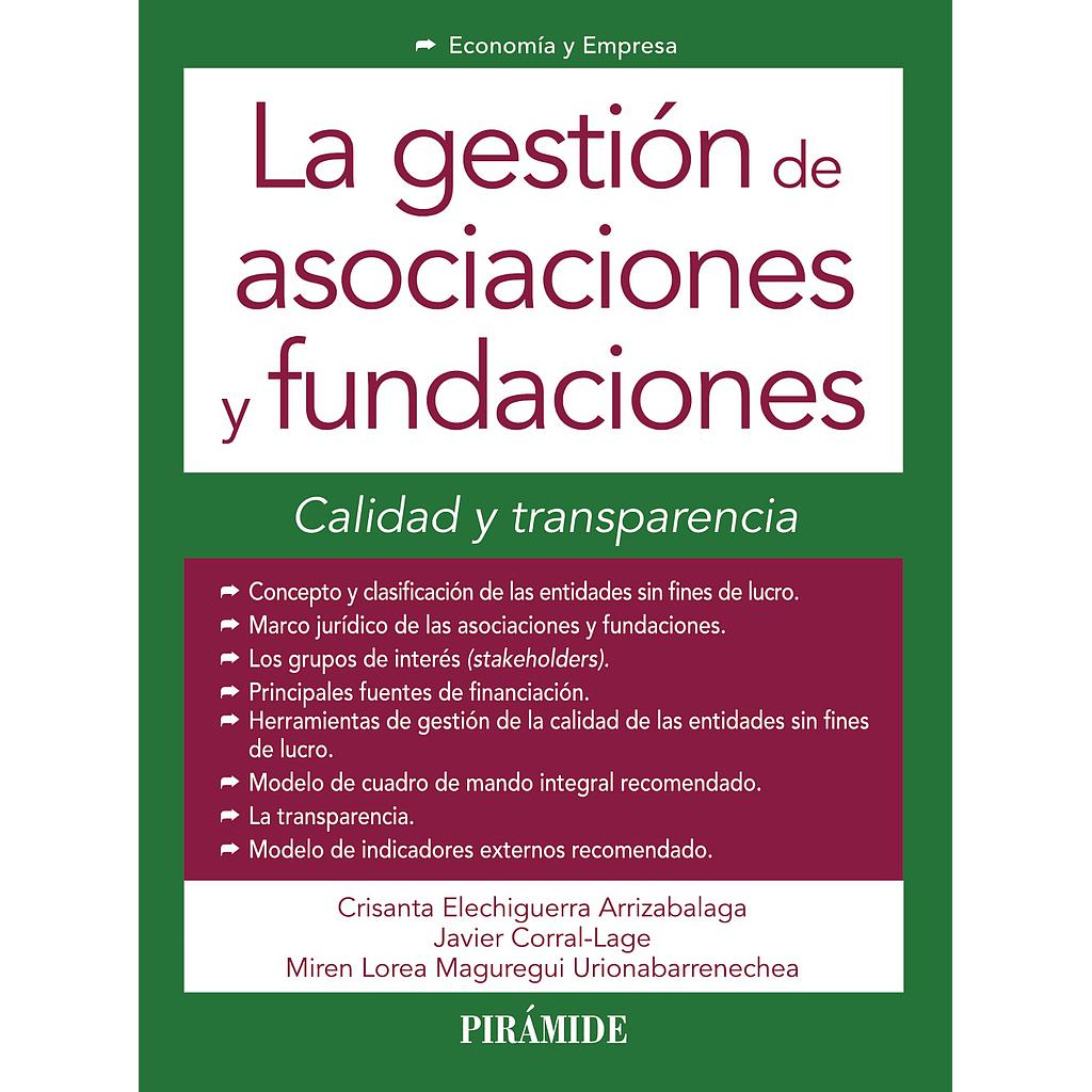 La gestión de asociaciones y fundaciones