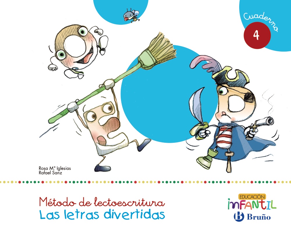 Las letras divertidas Pauta Cuaderno 4