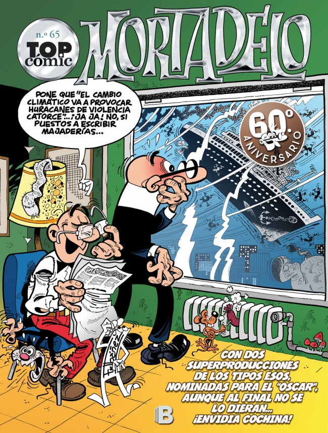 ¡El capo se escapa! | El ansia de poder (Top Cómic Mortadelo 65)