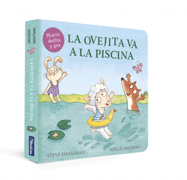 La ovejita va a la piscina (La ovejita que vino a cenar. Libro de cartón)