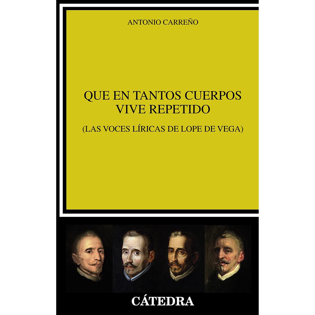 Que en tantos cuerpos vive repetido
