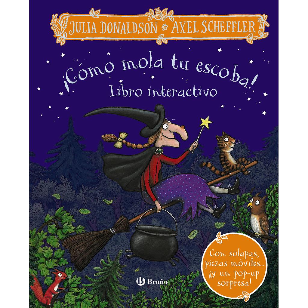 ¡Cómo mola tu escoba! Libro interactivo